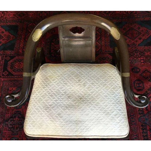 Baker Furniture Far East Collection Arm Chairs #2510 by Michael Taylor - a Pair For Sale - Image 9 of 11