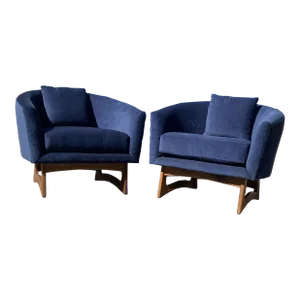 Modern Medellin 2021 "Mid-Century Style" Club Chairs - a Pair