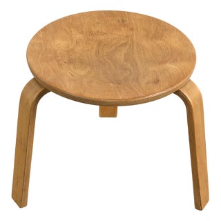Low Stool by Hans Bellmann, Ed. Horgen Glarus for Horgenglarus, Switzerland, 1950 For Sale