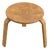 Low Stool by Hans Bellmann, Ed. Horgen Glarus for Horgenglarus, Switzerland, 1950 For Sale