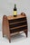 Vintage Mid Century Danish Modern Teak Wood Magazine Rack Book Stand Bookcase Side Table. Circa Mid 20th Century....