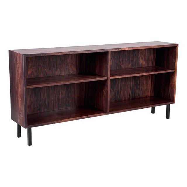 Vintage Danish Rosewood Bookcase For Sale