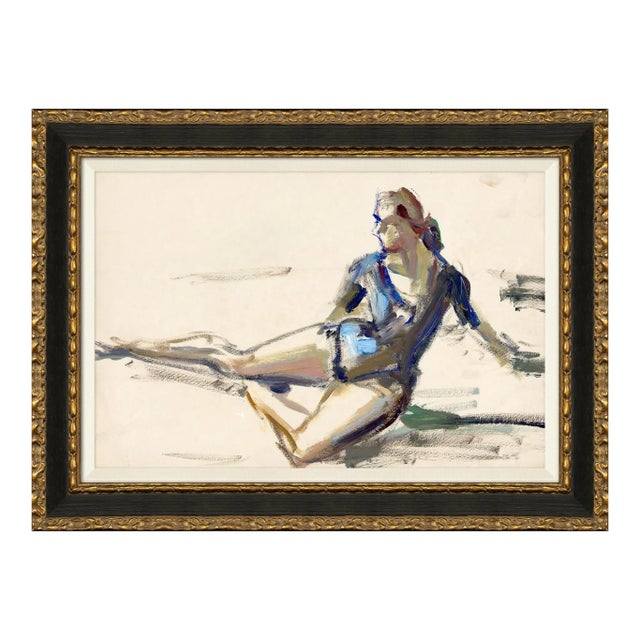 Carrier & Company for Soicher Marin 'Dancer' Framed Figurative Print For Sale