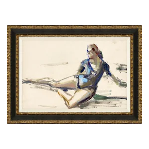 Carrier & Company for Soicher Marin 'Dancer' Framed Figurative Print