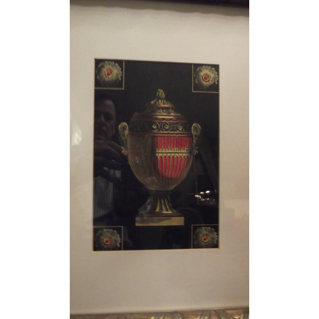 Set of Three Hand Colored Neoclassic Prints with Egyptian Revival Frames For Sale - Image 4 of 7
