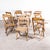 1960’s Beech Folding Chairs – Set of Thirteen. Good practical classic folding chairs originally made in Germany of solid...