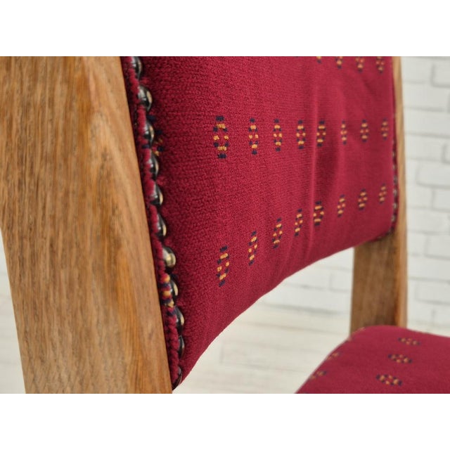 Danish Dinning Chairs in Oak Wood, 1970s, Set of 6 For Sale - Image 15 of 18