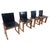 Chairs attributed to Afra & Tobia Scarpa, Italy, 1960s, Set of 4 For Sale - Image 17 of 17
