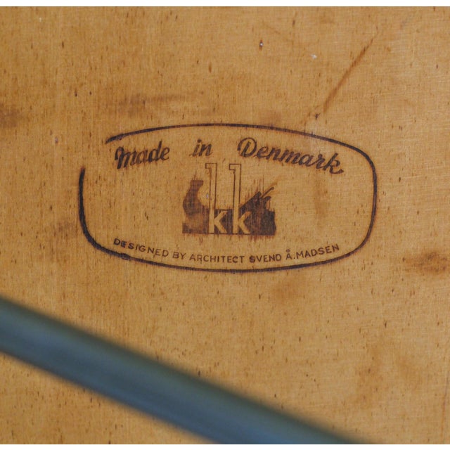 Small Teak Desk by Svend Age Madsen for Knudsen & Son, 1950s For Sale - Image 15 of 17