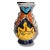 Mexican Mexican Ceramic Sun Vase Home Décor Vase For Sale - Image 3 of 13