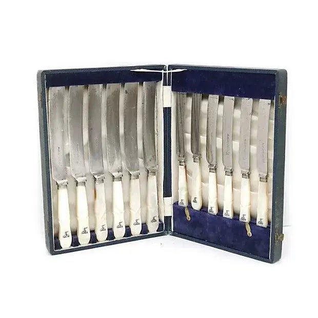 Think Downton Abbey formality with just enough dirty martini edge to keep it interesting. This 19th-century English set of...