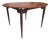 Wooden Dining Table with Round Top, 1950s For Sale