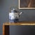 1960s Chinoiserie Nautical Maritime Earthenware Teapot With Blue Nautical Ships For Sale - Image 9 of 16