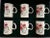 Gucci Bone China mugs, in original presentation box, pre-owned, in good condition