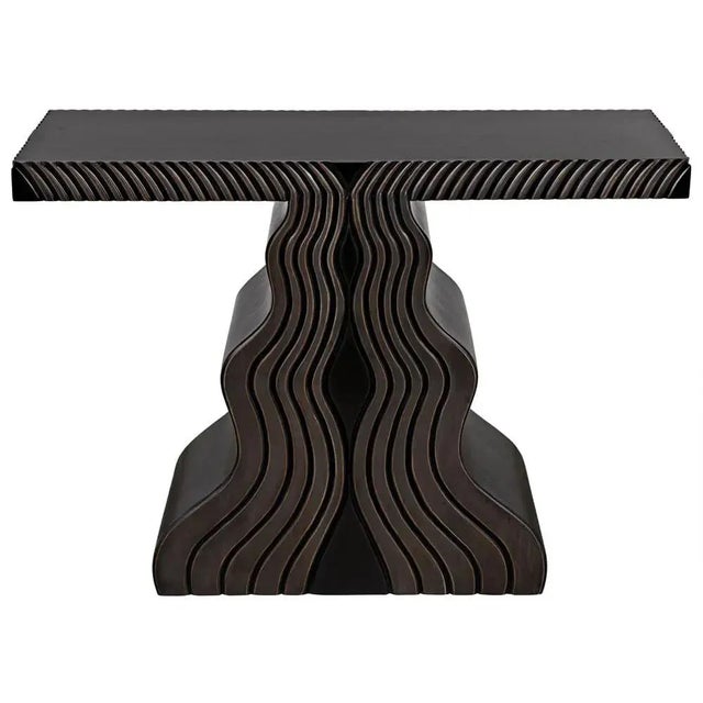 Mid-Century Modern NOIR Ray Console, Pale For Sale - Image 3 of 9