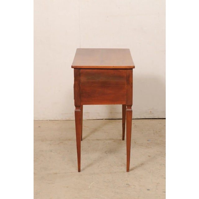 Wood Italian Antique Vanity with Lift Top & Mirror For Sale - Image 7 of 13