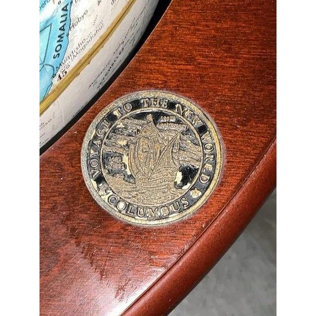 Late 20th Century Repogle Globe on Stand From University of Virginia For Sale - Image 9 of 9