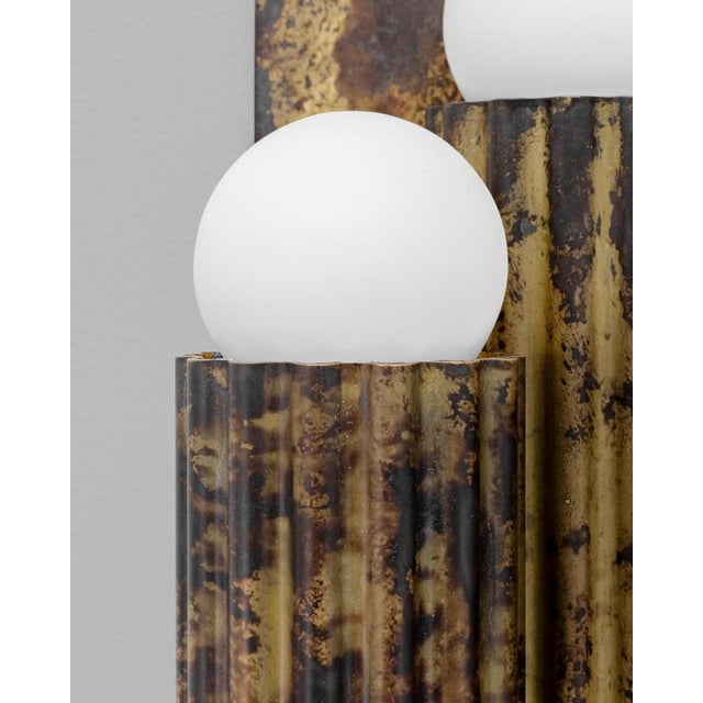 Not Yet Made - Made To Order Vesta Triple Wall Sconce by Schwung For Sale - Image 5 of 18