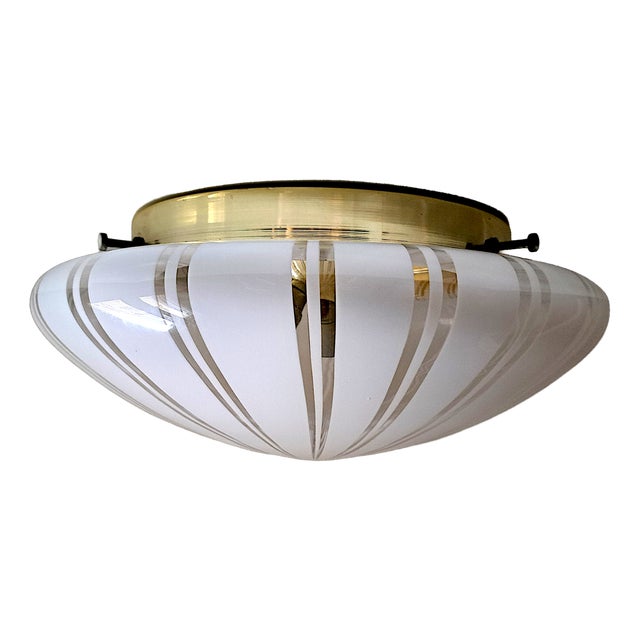 Murano Glass Ceiling Lamp from Manifattura di Murano, 1970s For Sale