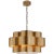 Modern AERIN for Visual Comfort Signature Arabelle Hanging Shade in Gild For Sale - Image 3 of 5