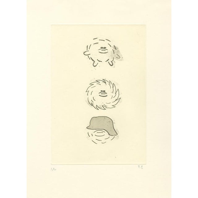 Yuichi Yokoyama Untitled, 2018 Soft varnish and aquatint on BFK Rives Edition of 20 copies, signed and numbered by the...