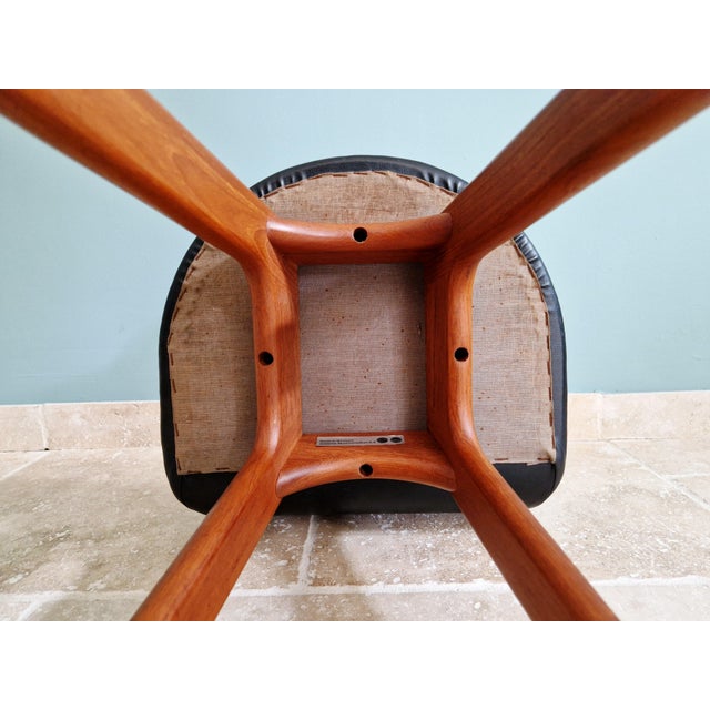 Scandinavian Model OD61 Stool in Teak by Erik Buch for OD Møbler, Denmark, 1960 For Sale - Image 13 of 15