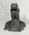 Stone Gray Vintage Cast Aluminum Horse Head Equestrian Wall Sculpture, Possibly French For Sale - Image 8 of 18