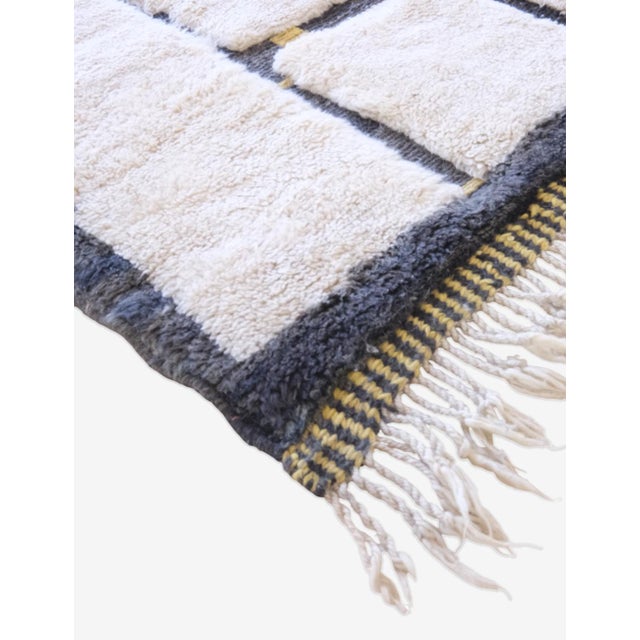 2020s Moroccan Beni Mrirt Wool Rug - 10.3 X 7.2 Ft For Sale - Image 5 of 8