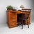 Atmospheric vintage French pedestal desk, also known as a bureau ministre, dating from the 1950s. Dimensions: height 80...