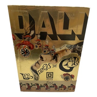 Vintage Salvador Dali Diners De Gala Cookbook 1973 1st Edition Hardcover Book For Sale