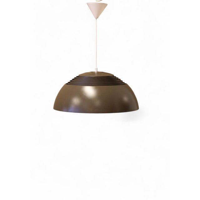 AJ Royal Pendant Lights in Metal by Arne Jacobsen for Louis Poulsen, 1960s, Set of 2 For Sale - Image 15 of 15