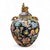 Large Famille Noir Chinese / porcelain ginger jar / hand painted / Mille Fleur Height 66Width 50