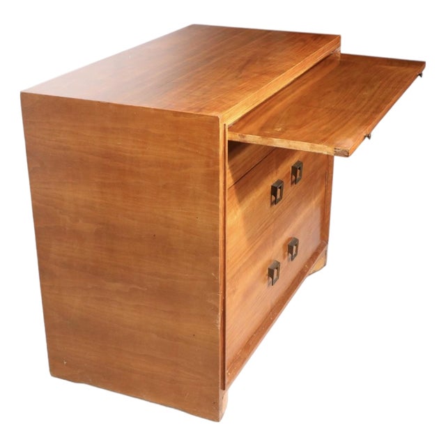 Mid 20th Century Art Deco Three Drawer Bachelors Chest Write Away by Cavalier For Sale