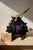 A striking Japanese samurai kabuto helmet inspired by the iconic design associated with Date Masamune, distinguished by...