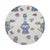 2020s Royal Delft Purissima Vegan Leather Round Pebble Placemat, Set of 4 For Sale - Image 5 of 5