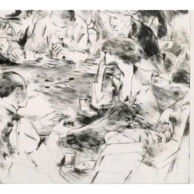 Printmaking Materials LeRoy Neiman Signed Etching "The Gambler" 1980 Limited Edition 162/250 For Sale - Image 7 of 8