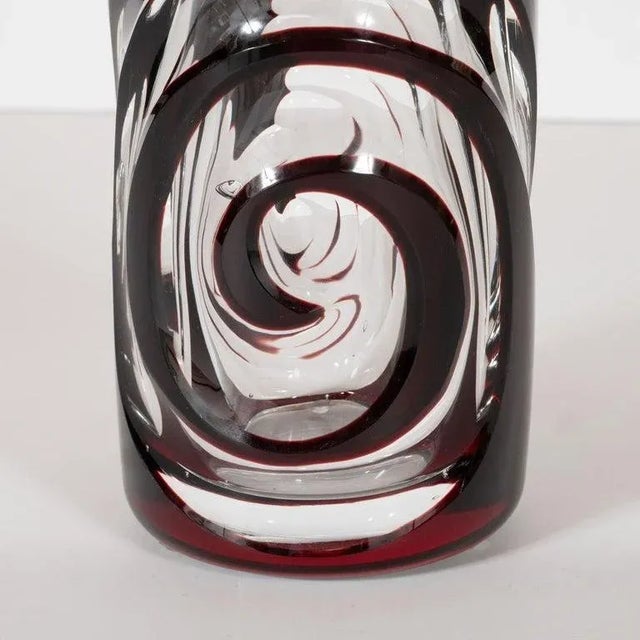 Jiri Jelinek Art Glass "Reva" Vase For Sale In New York - Image 6 of 12