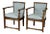 Set of Swedish Armchairs in Pine, 1910s For Sale