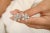 1.65ct Aquamarine Floral Art Deco Cluster Earrings for Her in 18k Gold- 2 Pieces For Sale - Image 4 of 10