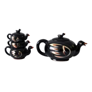 MCM Japanese Sealy Teapot Set