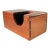Vintage Handmade Wood Tissue Box Cover For Sale