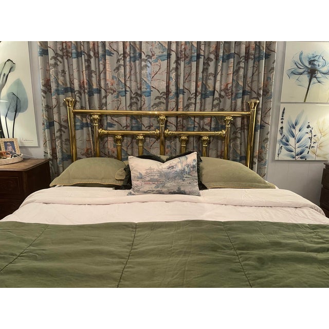 Early 20th Century MidCentury King Size Brass Beds of Virginia