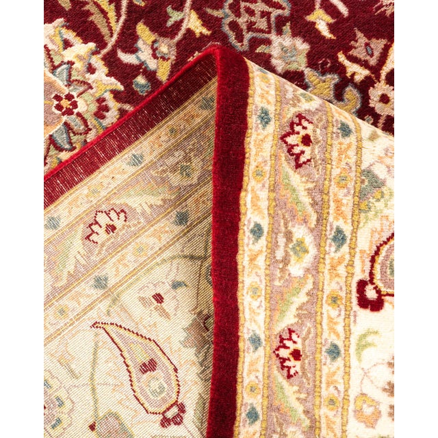 Mogul Hand-Knotted Area Rug - Red, 9' 2" x 12' 7" For Sale In New York - Image 6 of 8