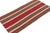 Rug & Kilim 1950s Vintage Persian Kilim in Red With Multicolor Stripes by Rug & Kilim For Sale - Image 4 of 7