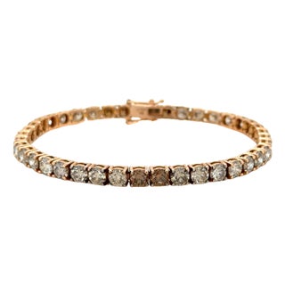 Le Vian, Red Carpet Champagne and Chocolate Ombre Diamond Bracelet For Sale