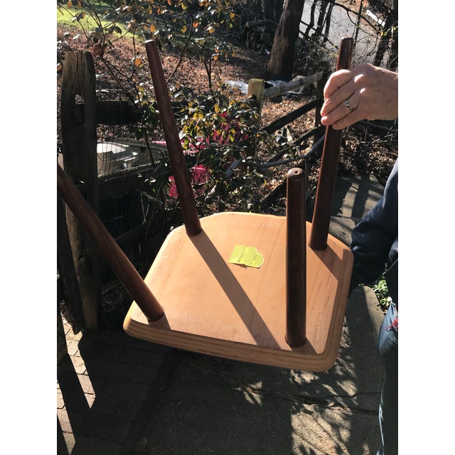 1970s Denmark 7341 Vintage Mid Century Teak Folke Palsson Farmhouse Chair, Wood and Stain Denmark 7341 For Sale - Image 9 of 10
