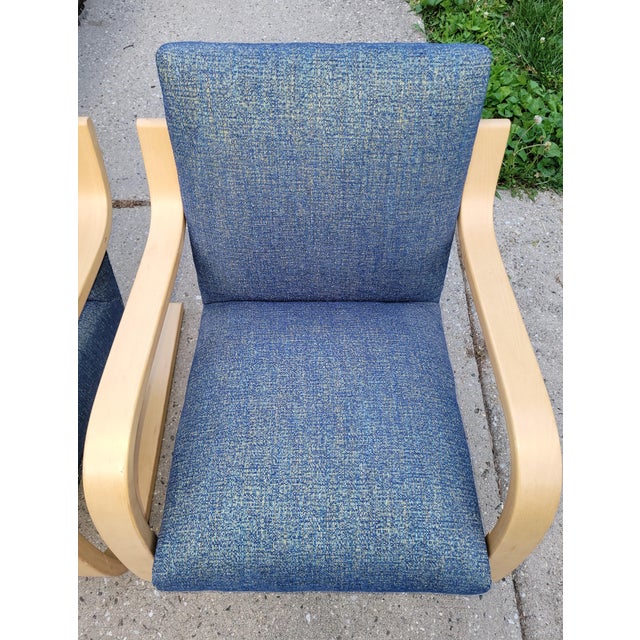 1987 Model 402 Lounge Chairs by Alvar Aalto for Artek For Sale - Image 13 of 17