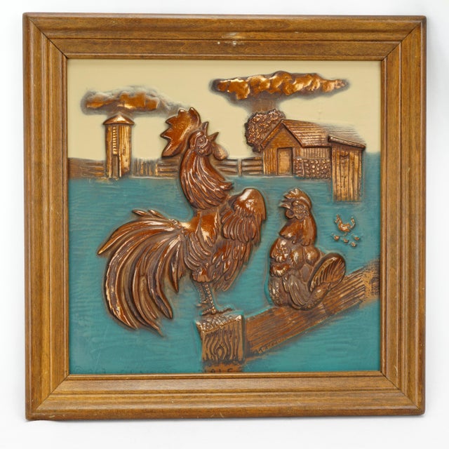 Three 1960's Farm 3d Wall Art Ideal Originals California For Sale - Image 4 of 13