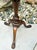 Kittinger/Colonial Williamsburg, Cw-149, Mahogany, Copper Top, Cabriole Legs, Turned Pedestal, Tea Kettle Stand/Plant Stand, Tripod, Mid 20th Century For Sale In South Bend - Image 6 of 12