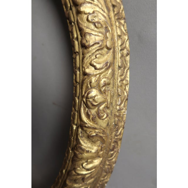 18th Century Carved Giltwood Frame For Sale - Image 3 of 8